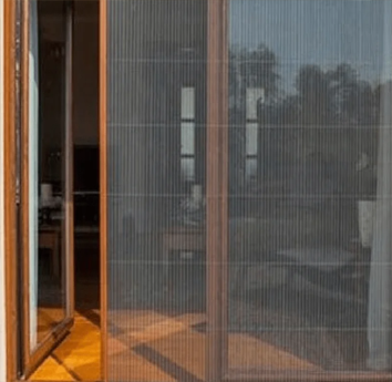 Pleated-net